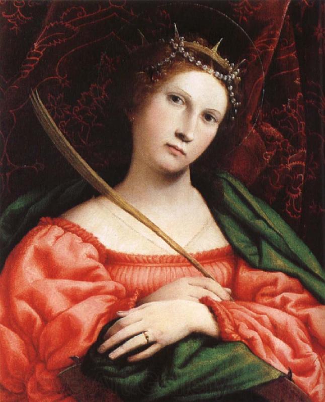 Lorenzo Lotto Sta Katarina France oil painting art